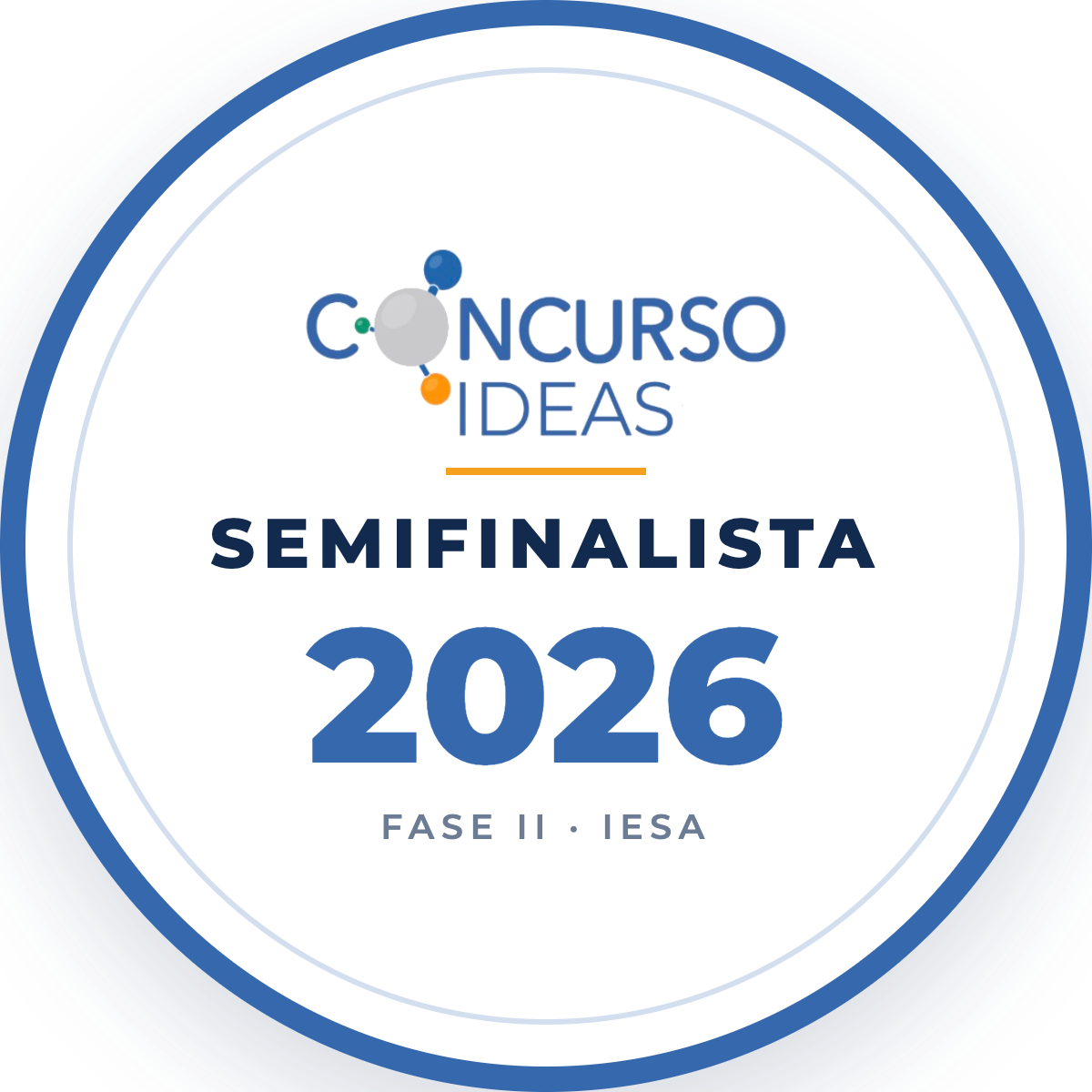 Semifinalista Concurso IDEAS 2026 · Fase II · IESA