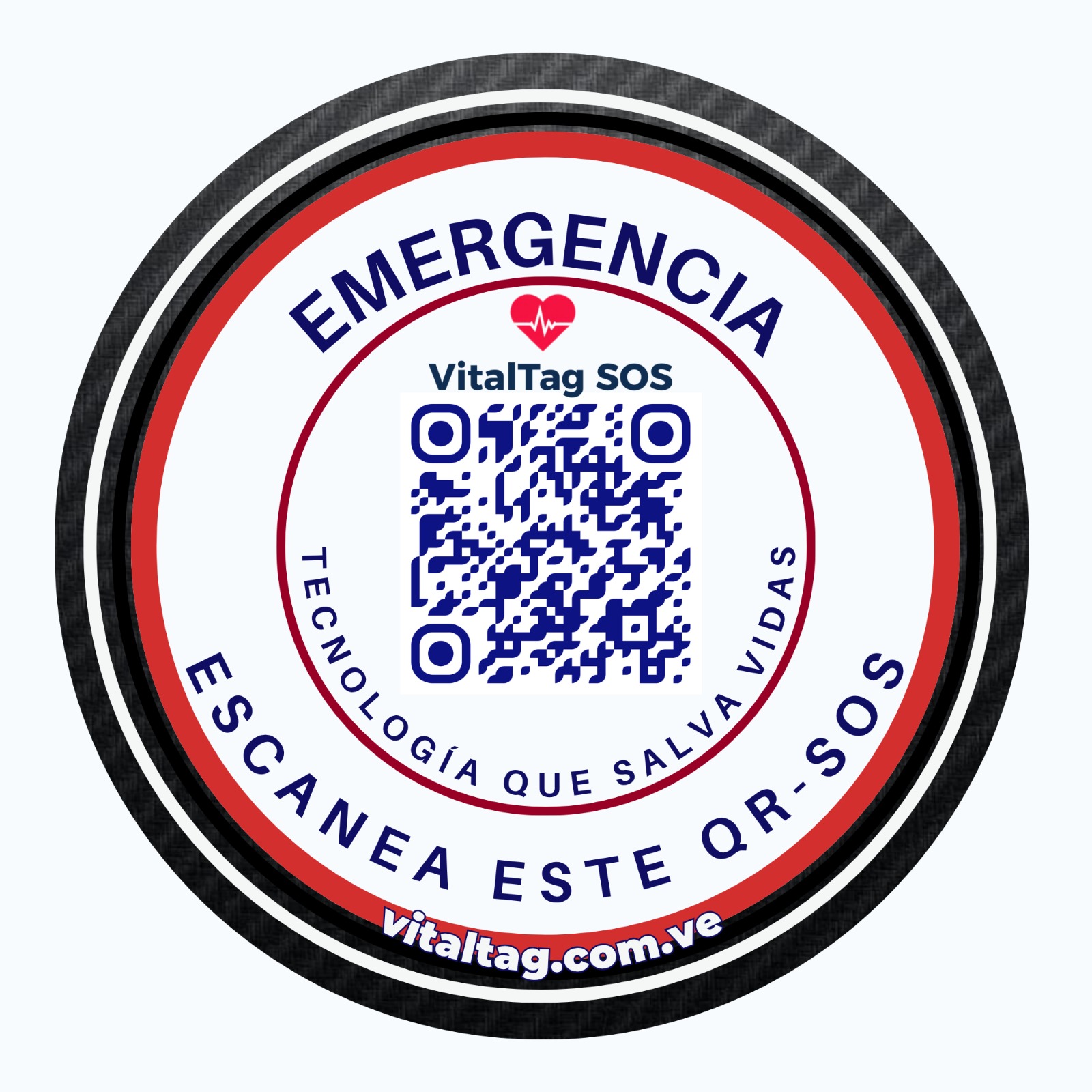 Sticker VitalTag SOS